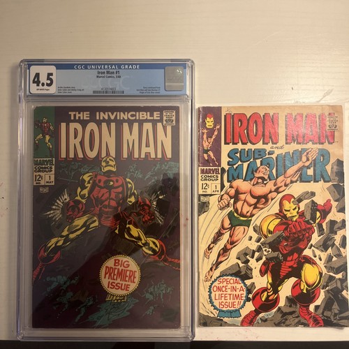 Iron man cgc 1968 - iron, #1
