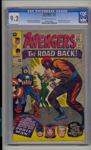 Avengers cgc nm - cgc,