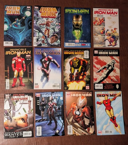 Lotto varianti iron man - lotto, (12)