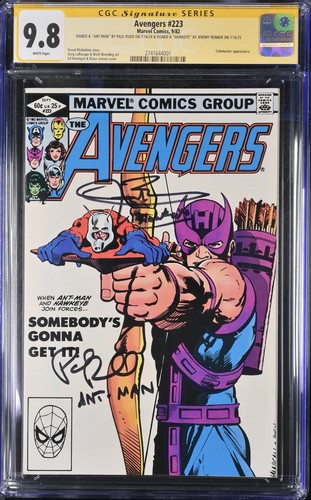 Avengers 223 cgc ss - 9.8, 2x