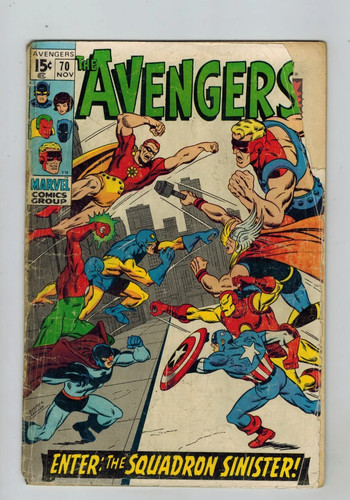 Avengers 70 - (1963), (2.0-gd)