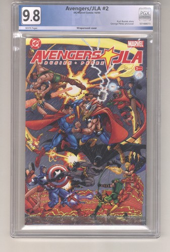 Avengers jla pgx 9 - #2, 9.8