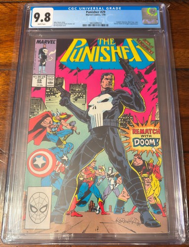 The punisher cgc - #29, 9.8