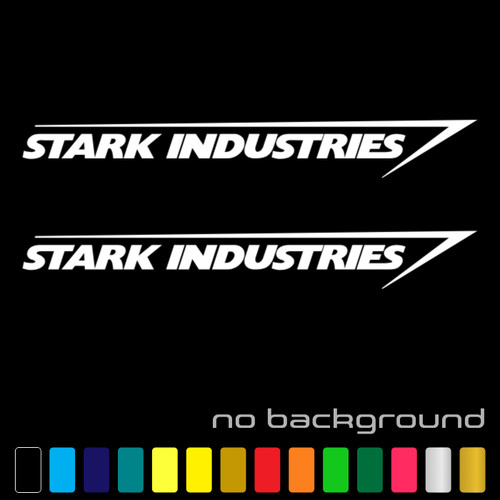 Adesivo stark industries - (2x),
